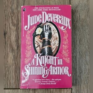 A Knight In Shining Armor by Jude Deveraux 1st Pocket Bk Printing 1990 Paperback